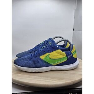 Men's Sz 7 -  Nike Streetgato Indoor Soccer Shoes Brazil Colorway DC8466-437
